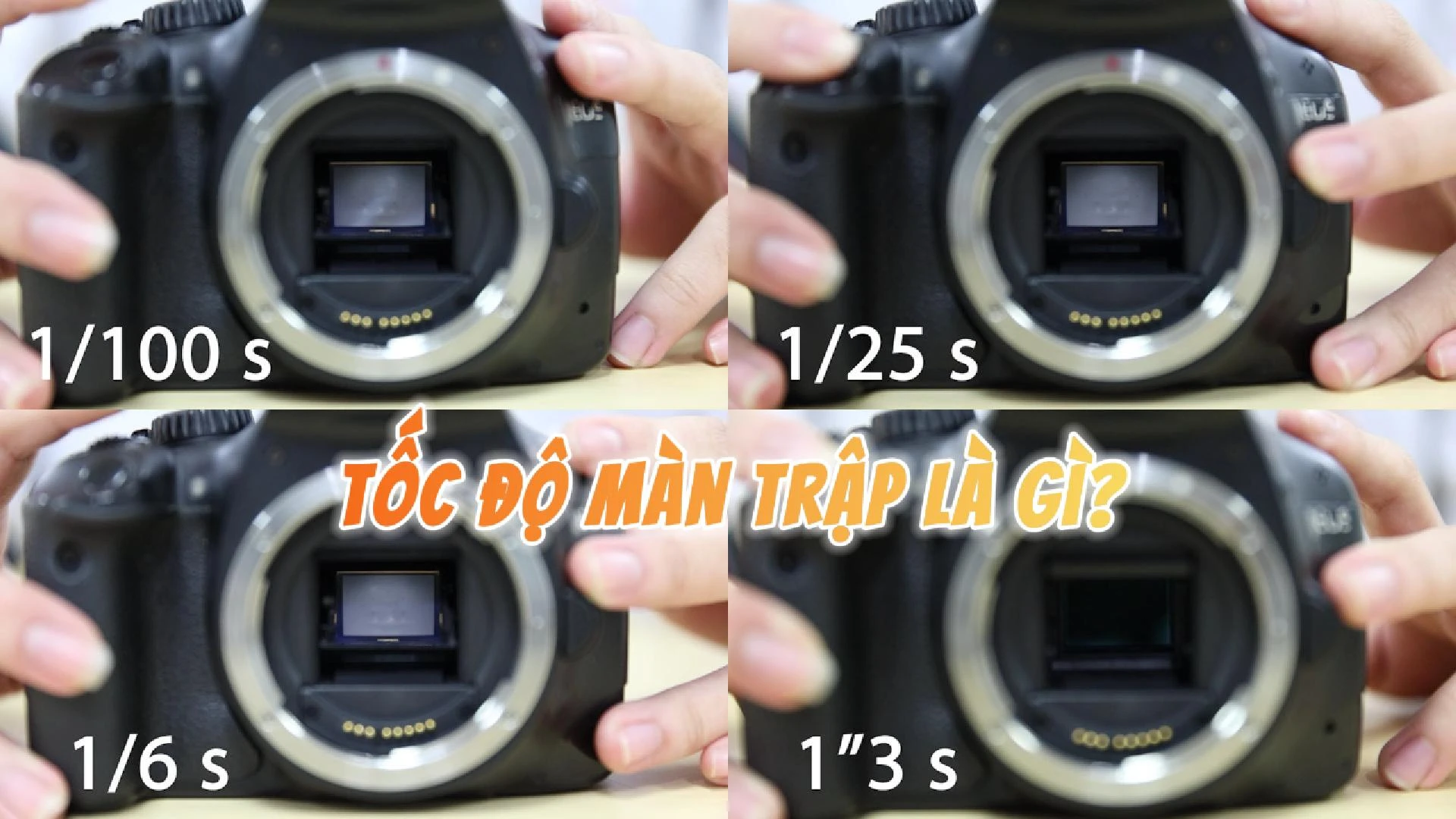 Kiến thức làm phim: tốc độ màn trập là gì?