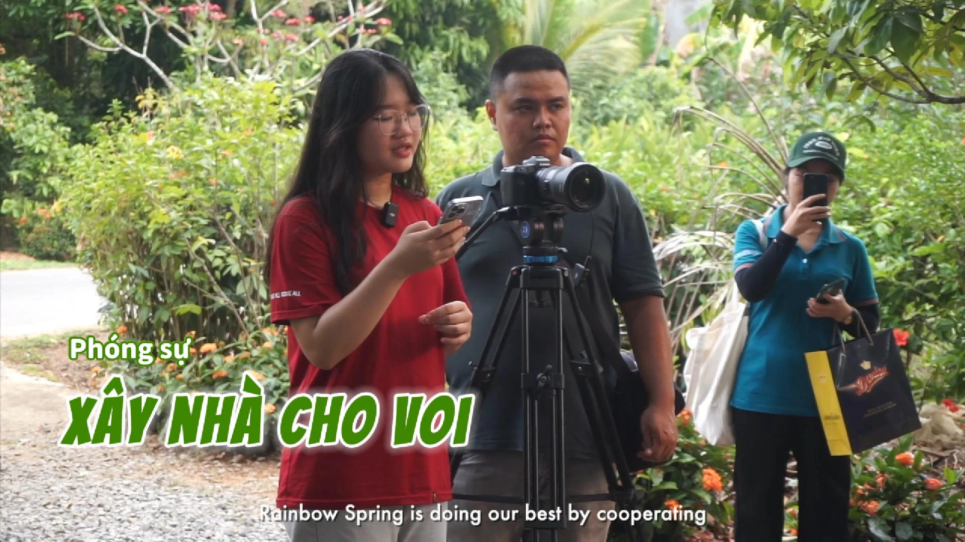 Dự án học sinh trung học: Xây nhà cho Voi
