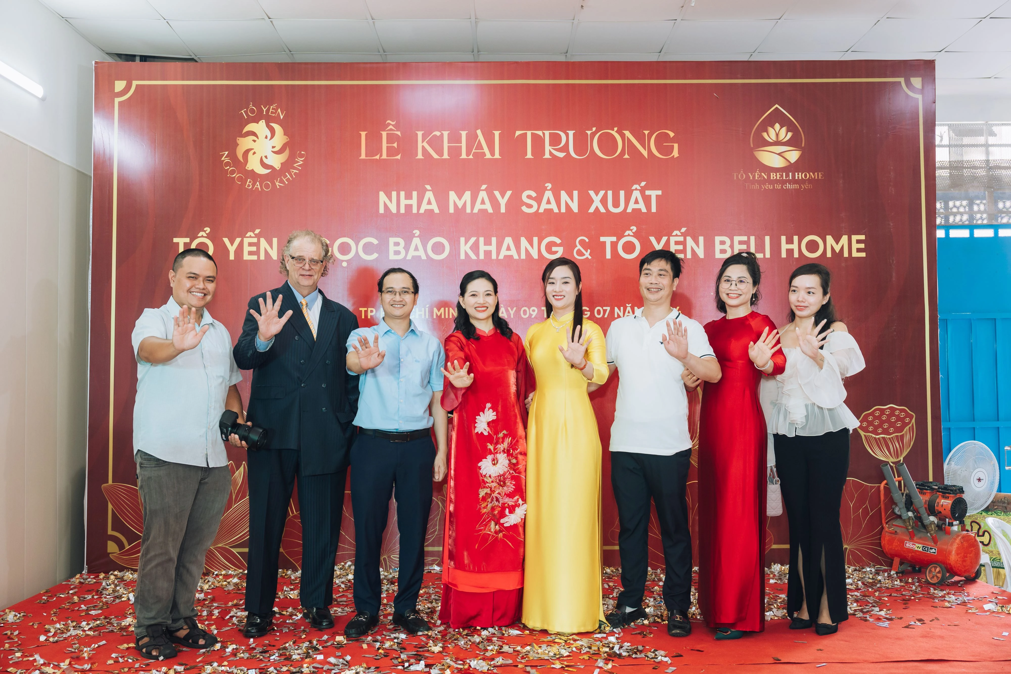 Sự kiện khai trương nhà máy yến Ngọc Bảo Khang