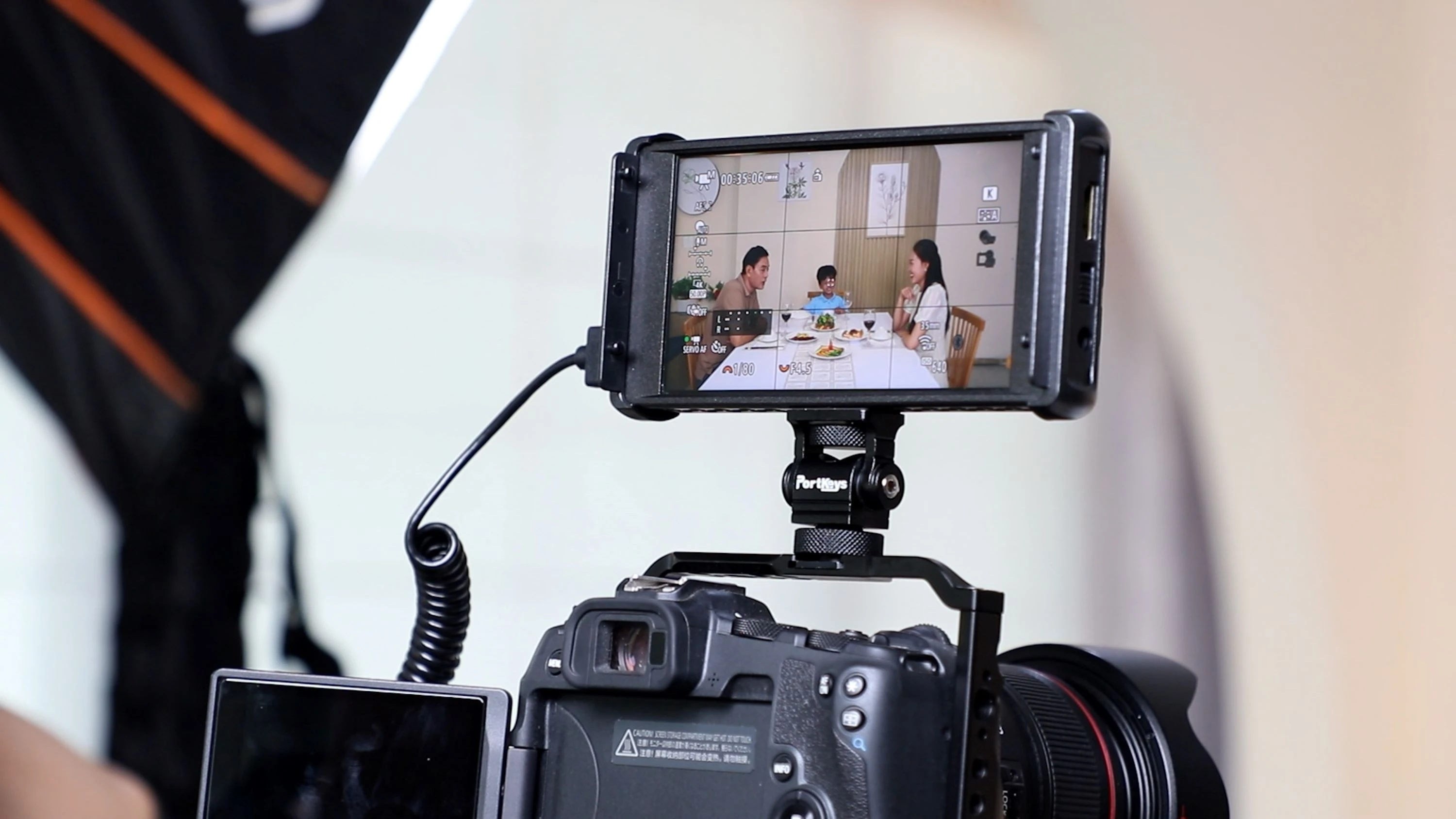 Behind the scene