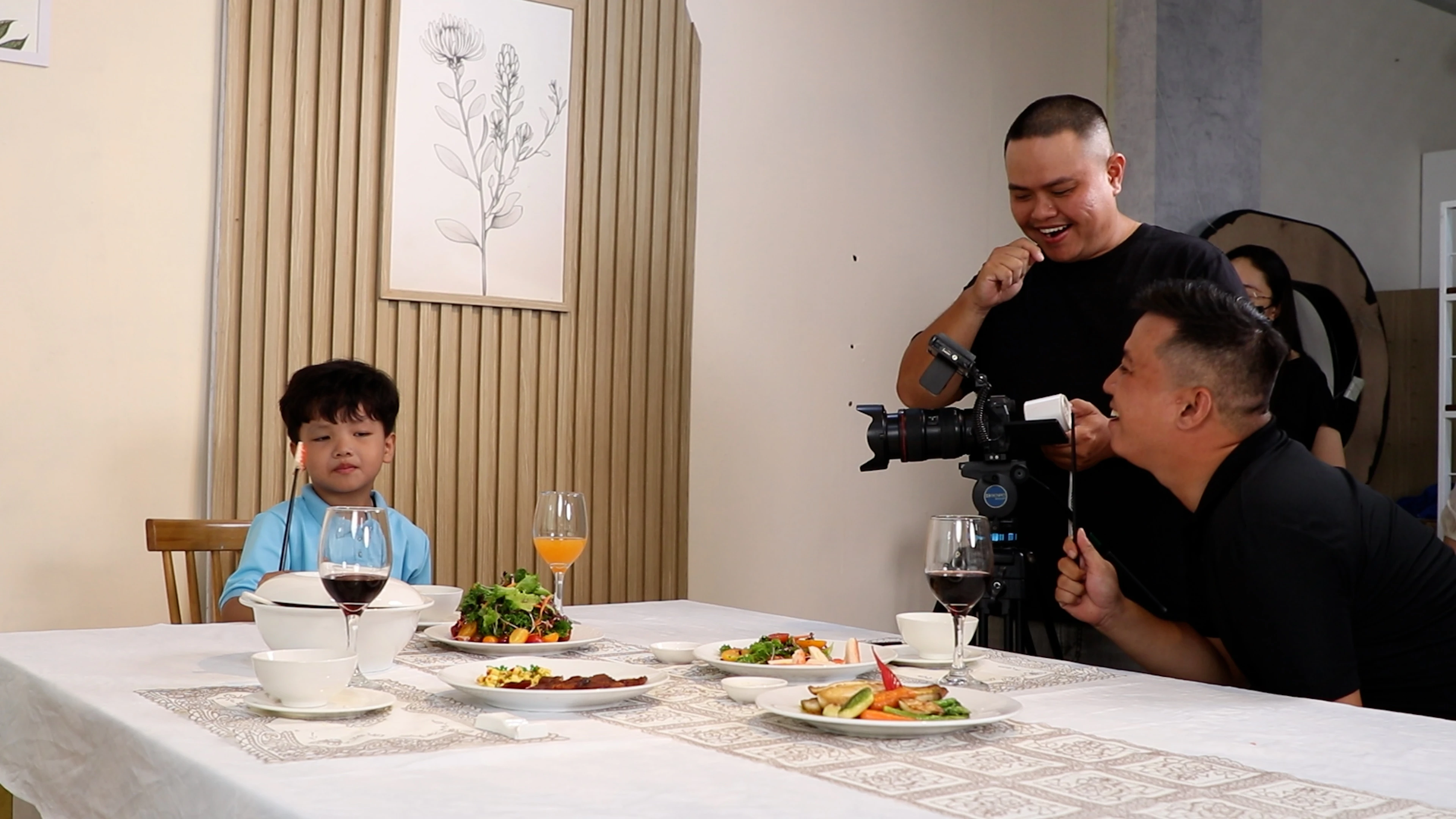 Behind the scene