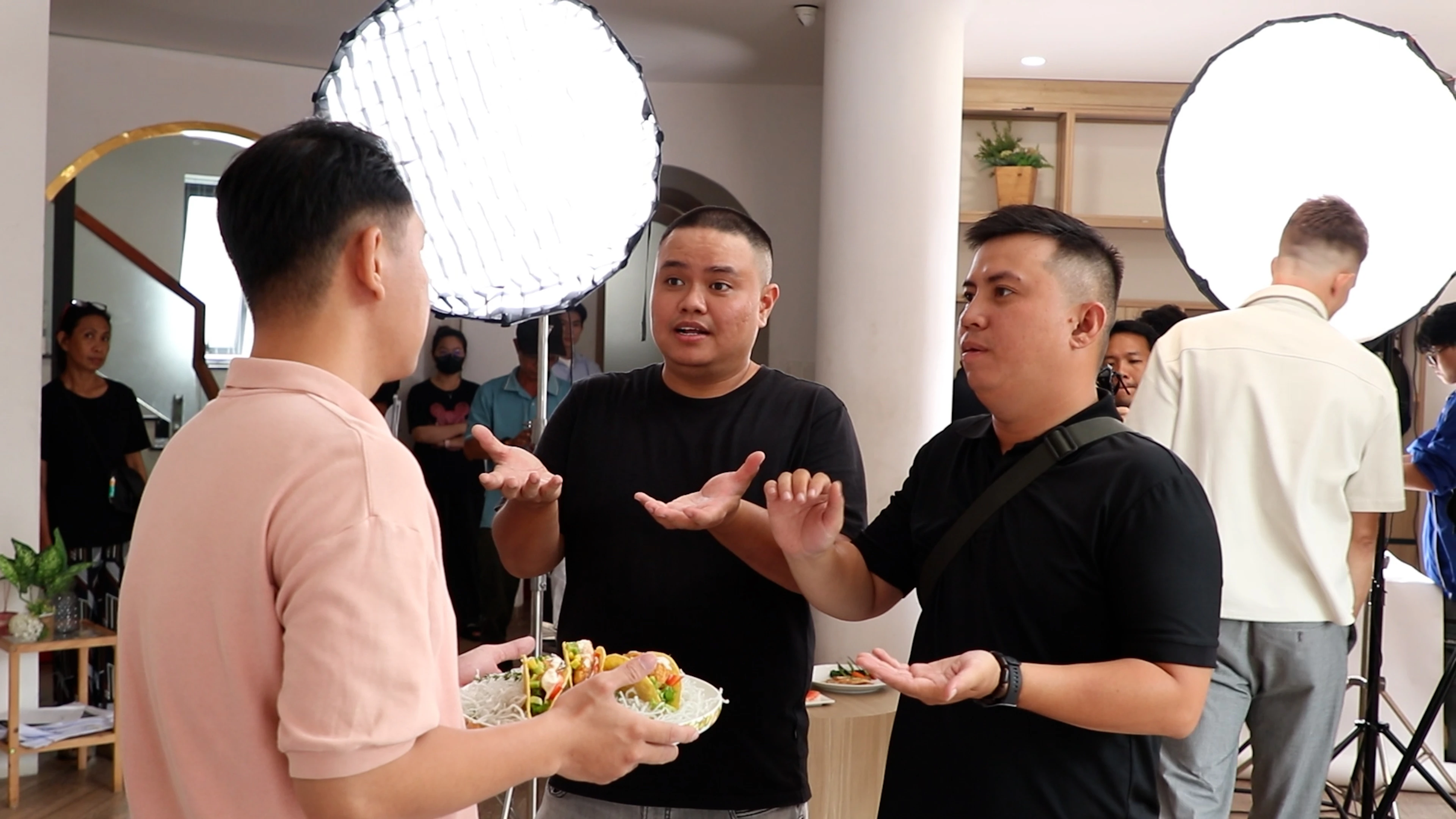 Behind the scene