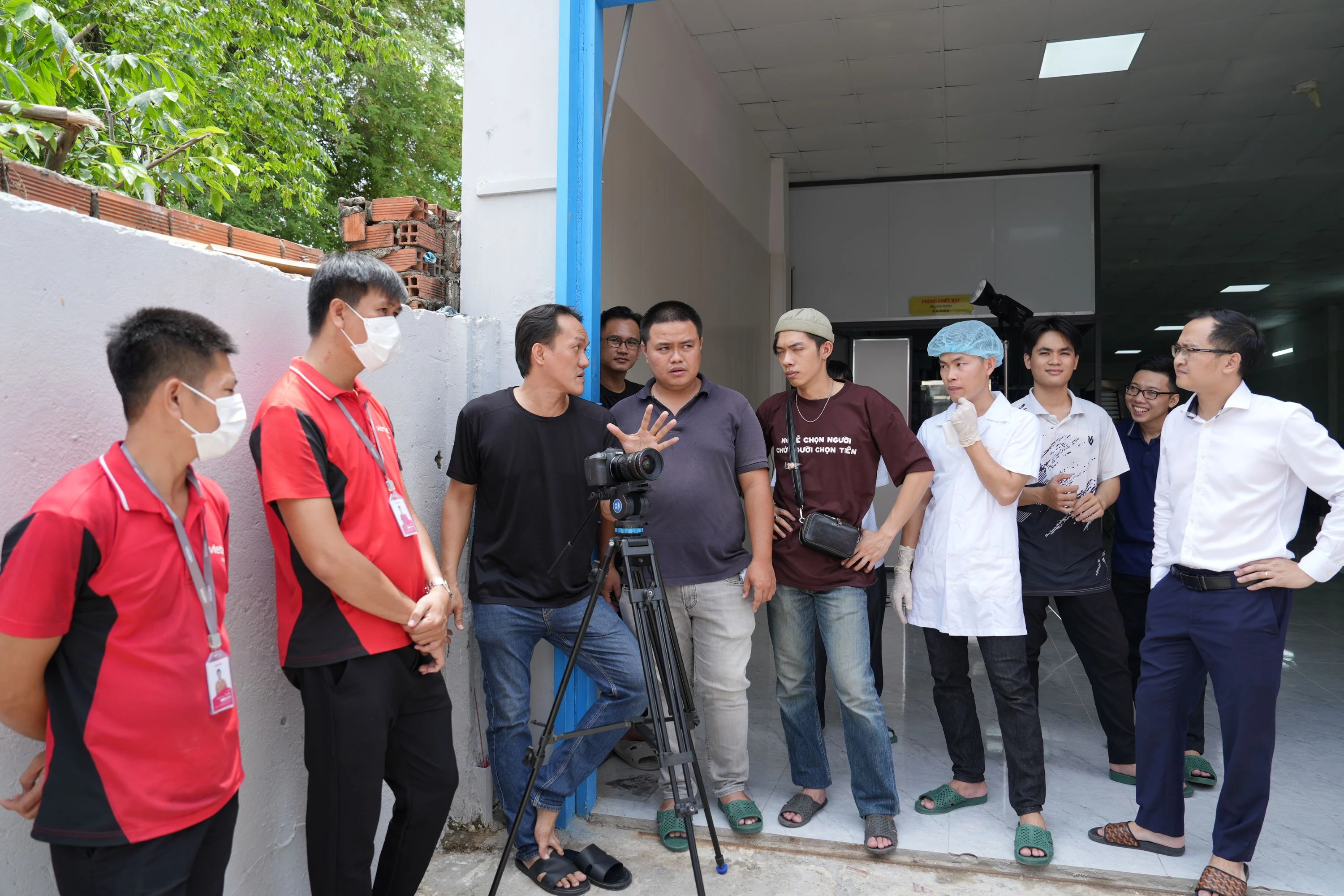 Behind the scene