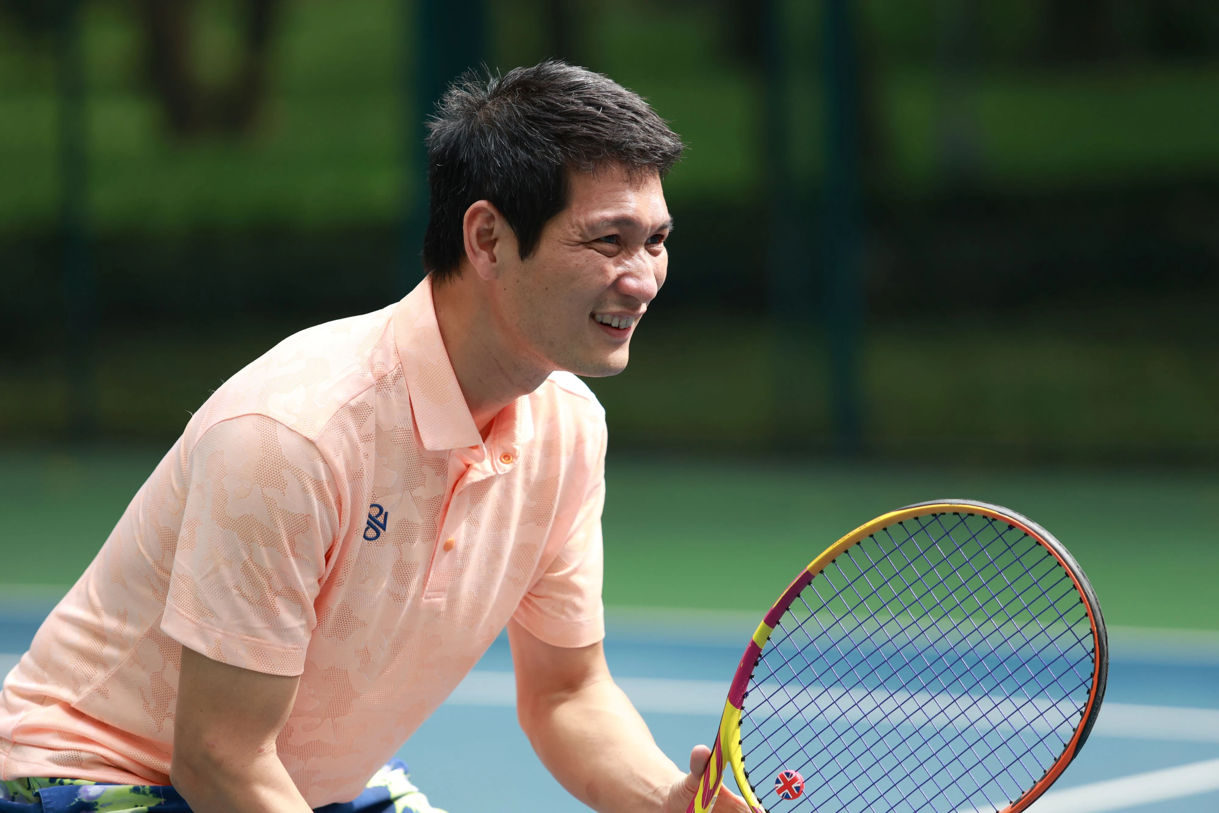 Hình ảnh hội thao tại sân tennis