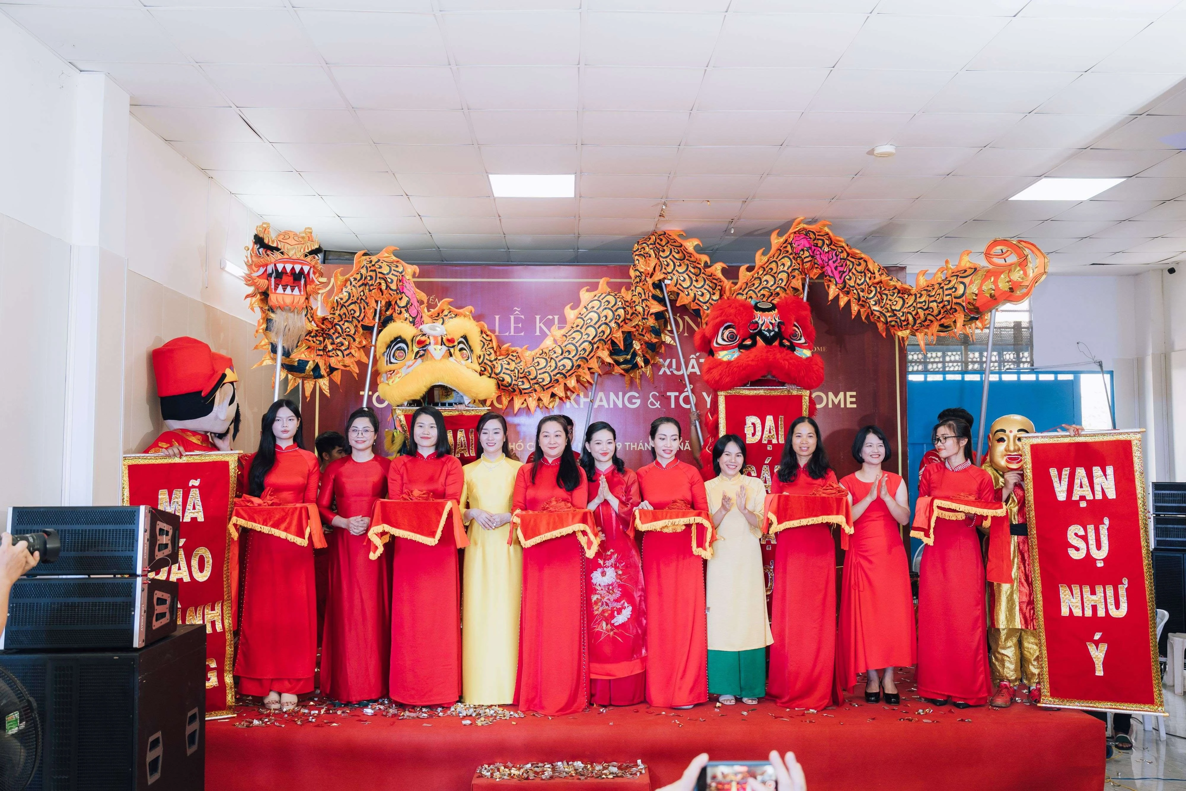 Hình ảnh khai trương sự kiện nhà máy yến Ngọc Bảo Khang