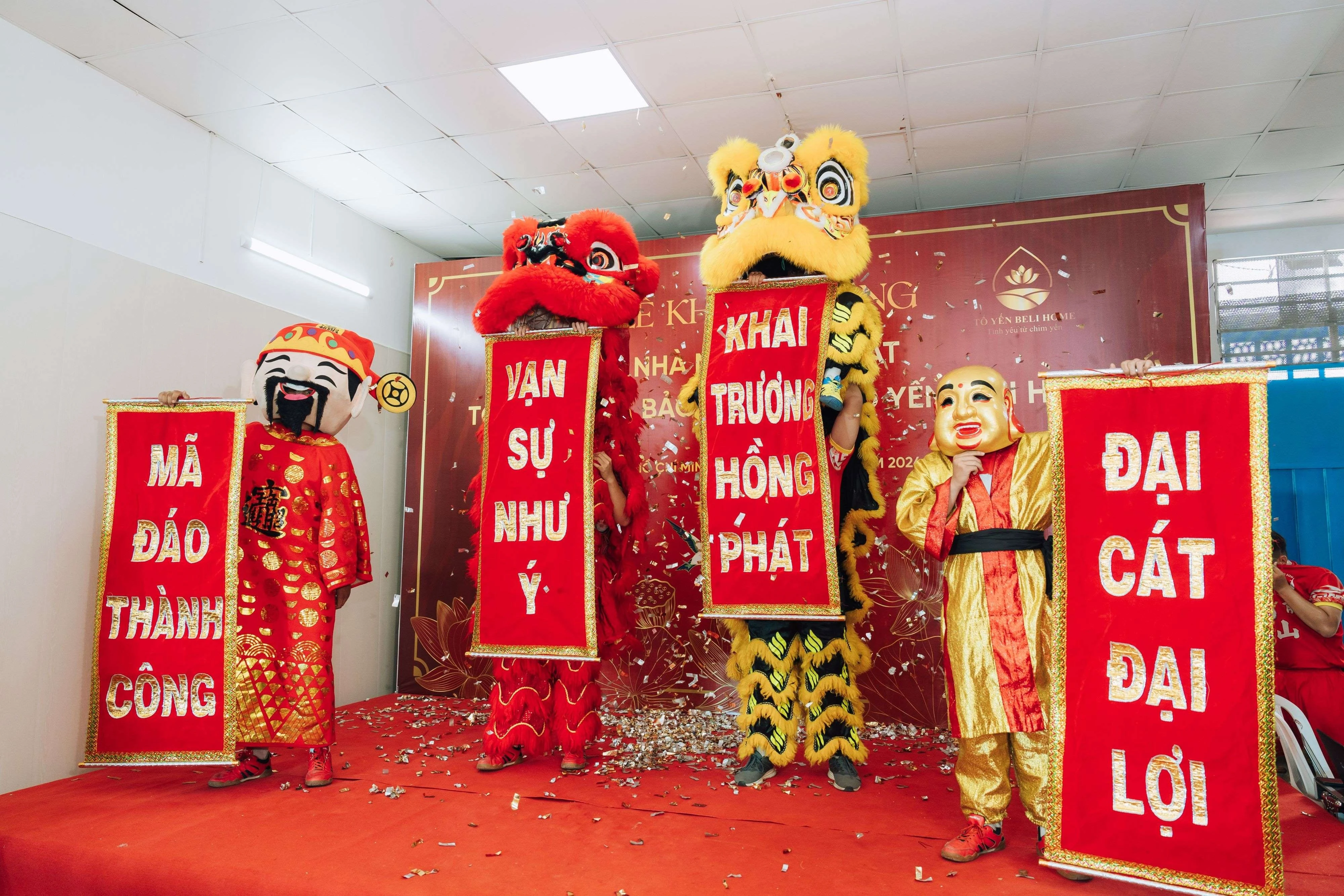 Hình ảnh khai trương sự kiện nhà máy yến Ngọc Bảo Khang