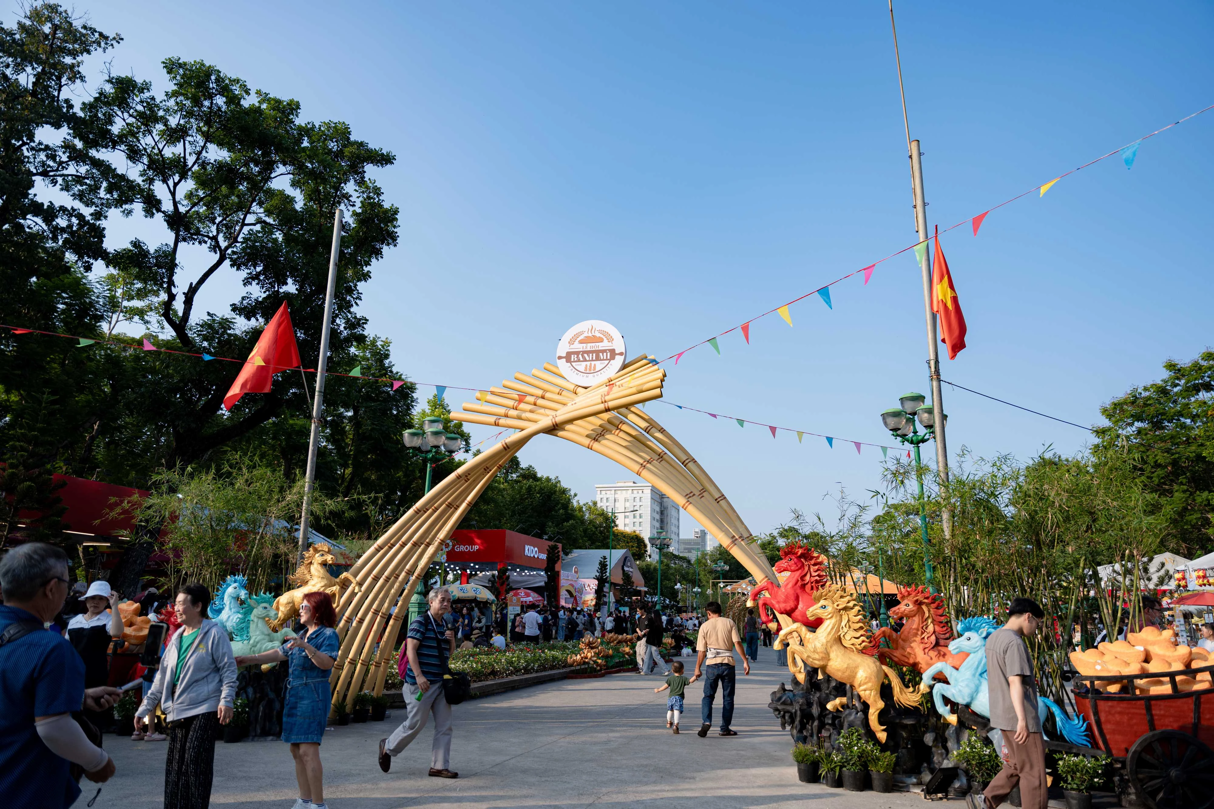 Một số hình ảnh về công ty Nhất Nam trong lễ hội Bánh Mì
